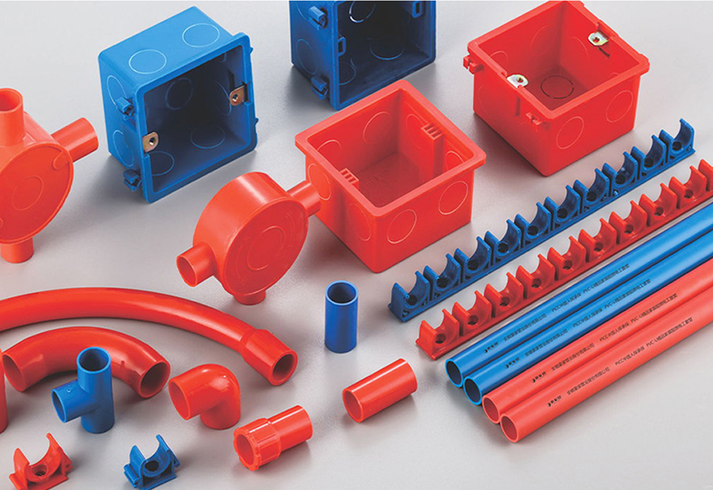 PVC線管為何紅藍線管比白色線管好？